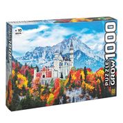 Quebra-Cabeça - Castelo de Neschwanstein - 1000 Peças - Grow