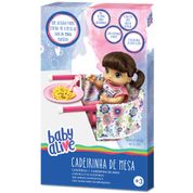 Acessórios de Bonecas - Cadeirinha de Refeição - Baby Alive - Laço de Fita