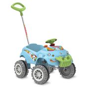 Carrinho Smart de Passeio e Pedal - Baby Cross - Azul - Bandeirante