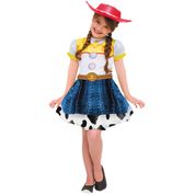 Fantasia Infantil Vestido - Disney - Toy Story 4 - Jessie - Regina Festas