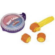 Conjunto de Artes - Play-Doh - Rolinho com Estampas Diversas - 1 Pote de Tinta Sortido - Fun