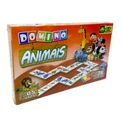 Jogo Domino Animais 28 Pecas +5 Anos IOB