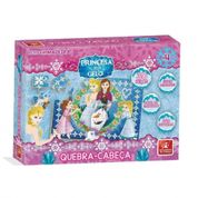 Jogo Quebra-Cabeca Em Madeira Princesa Do Gelo 30 Pecas