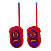 Walkie Talkie Infantil Homem Aranha 2 Pecas 5860 Candide