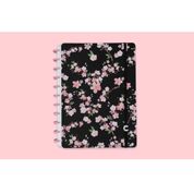 Caderno Inteligente Medio Gocase Classical Rose Black 80F