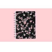 Caderno Inteligente Grande Gocase Classical Rose Black 80F