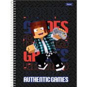 Caderno Universitario Authentic Games 1 Materia 80F Foroni