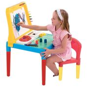 Mesa Infantil Pequeno Artista com Cadeira e Quadro Bell Toy