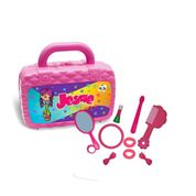 Brinquedo Bolsinha Kit Beleza Infantil Jessie 10 Acessorios