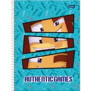 Caderno Universitario Authentic Games 1 Materia 80F Foroni