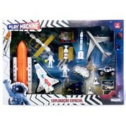 Conjunto de Veículos - Play Machine - Exploração Espacial - Multikids