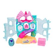 Playset e Mini Figura - Hatchimals Colleggtibles - Série 5 - Castelo Coral - Sunny