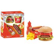 Brincadeira de Casinha - Mini Chef - Lanche Rápido - Xalingo