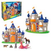 Castelo Medieval Grande Boneco Cavalo - Samba Toys (417563)