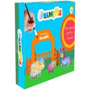 CONJUNTO INFANTIL DE MONTAR E PINTAR MINI FAZENDINHA CELEIRO FAZENDA DE ANIMAIS BRINCAR COMPLETA