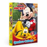 Quebra-Cabeça 30 Peças Mickey Mouse Didático Infantil