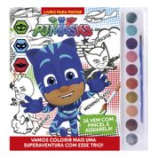 Livro Infantil para Pintar - PJ Masks - Aquarela - Catavento