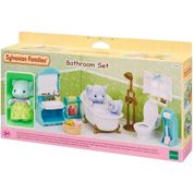 Figura com Acessório - Sylvanian Families - Banho Elefante - Epoch Magia