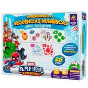 Jogo Educacional - Sequências Numéricas - Marvel - MimoToys