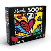 Quebra-Cabeça 500 Peças - Romero Britto a New Day