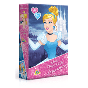 Quebra-Cabeça 60 Peças - Princesas Disney - Cinderela - Toyster