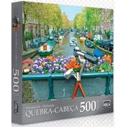 Quebra-Cabeça 500 Peças - Amsterdã - Holanda