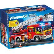 5362 Playmobil - Unidade de Bombeiro com Escada Elevadiça