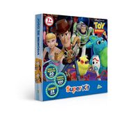 Super Kit com Quebra-Cabeça - Dominó - Jogo da Memória - Toy Story 4 - Toyster