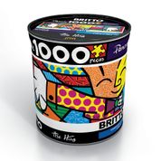 Quebra-Cabeça 1000 Peças - Panorama Romero Britto The Hug Lata