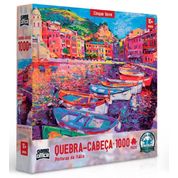 Quebra-Cabeça 1000 Peças - Pinturas da Itália - Cinque Terre - Toyster