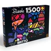 Quebra-Cabeça 1500 Peças - Romero Britto