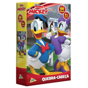 Quebra-Cabeça 60 Peças - Pato Donald e Margarida - Toyster