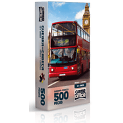 Quebra-Cabeça 500 Peças - Ônibus Londres