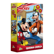 Quebra-Cabeça 60 Peças - Mickey e Pateta - Toyster