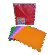 Kit Tatame Colorido com 4 Peças - Millytoys