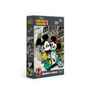 Quebra-Cabeça 500 Peças Nano - Mickey e Minnie Na Moto - Toyster