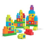 Mega Bloks First Builders - Sacola 40 Peças Blocos Abc