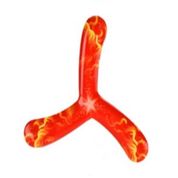 BUMERANGUE VERMELHO TRADICIONAL BOOMERANG ADULTO INFANTIL