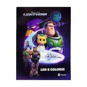 Kit Ler e Colorir Médio - Lightyear com 12 Unidades - Culturama