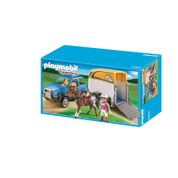 5223 Playmobil - Carro com Trailer de Cavalo