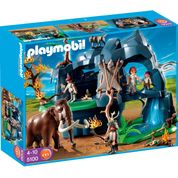 5100 Playmobil - Caverna Idade da Pedra com Mamute