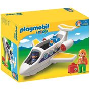 6780 Playmobil 1-2-3 - Jatinho Pessoal