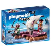 6682 Playmobil - Jangada com Piratas