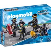 9365 Playmobil - Equipe de Unidade Tática