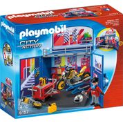 6157 Playmobil - Minha Oficina de Motocicleta Secreta