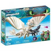 70038 Playmobil - Como Treinar Seu Dragão - Fúria da Luz com Crianças