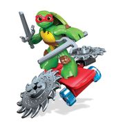 Mega Bloks Tartarugas Ninja - Boneco com Skate - Rafael