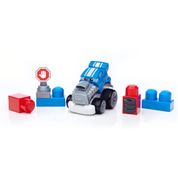 Mega Bloks First Builders - Veículos de Corrida - Sam Veloz (azul)