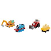 Thomas & Friends - Conjunto com 4 Locomotivas - Jack e Sua Equipe Dxt79