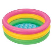 Piscina Inflável Pôr do Sol (colorida) 34 Litros Intex